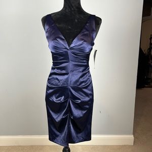 Navy blue dress